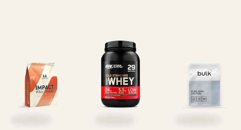 Comparison of whey protein products