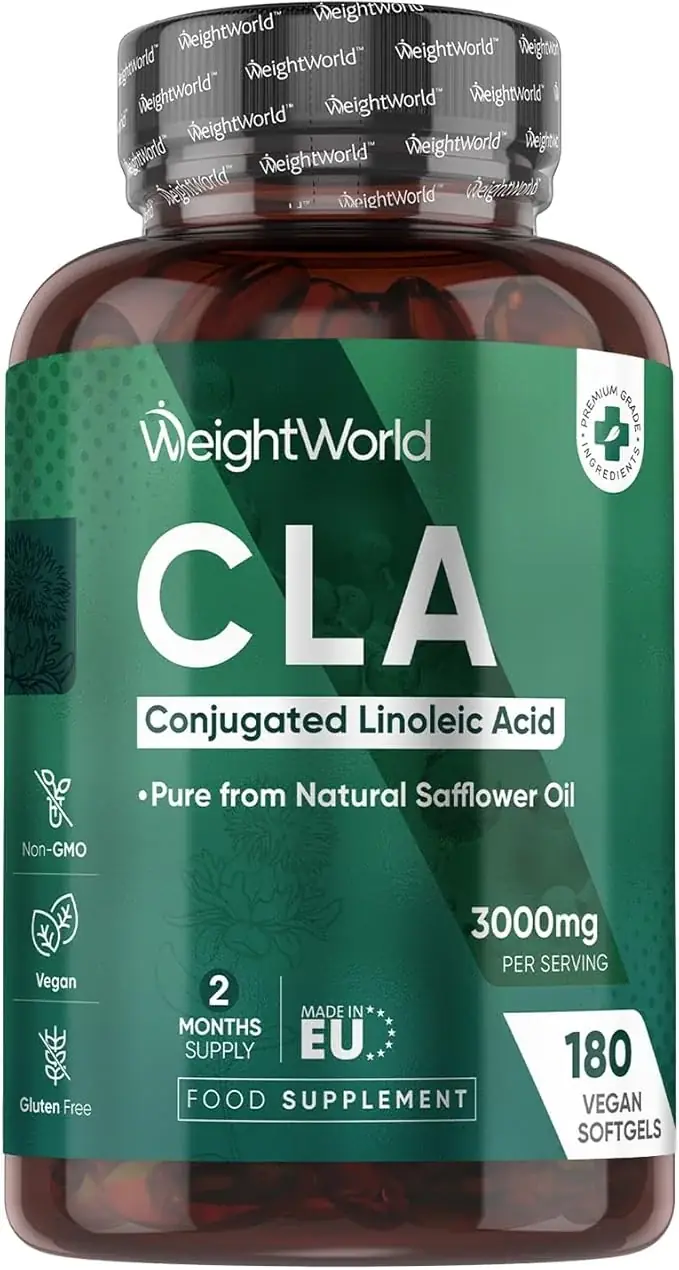 WeightWorld CLA Softgels – 180 vegan softgels