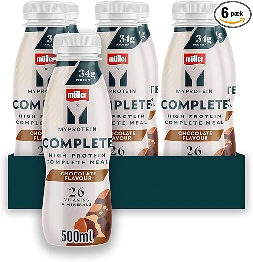 Myprotein x Müller Complete Protein Shakes Mixed Flavours