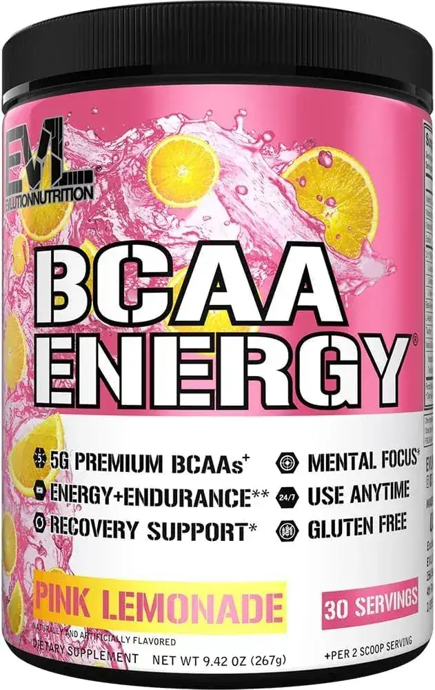 Evlution Nutrition BCAA Energy – Pink Lemonade