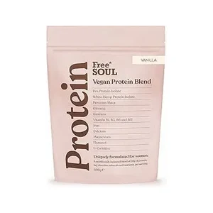 Free Soul Vegan Protein Blend vanilla pouch