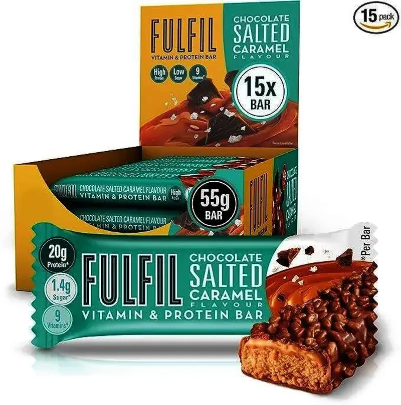 Fulfil Salted Caramel Protein Bars (15 Pack)