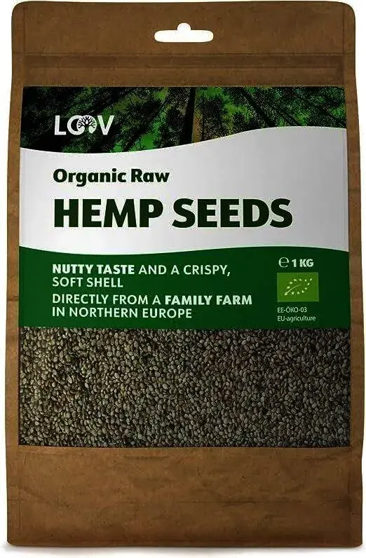 LOOV Organic Raw Hemp Seeds