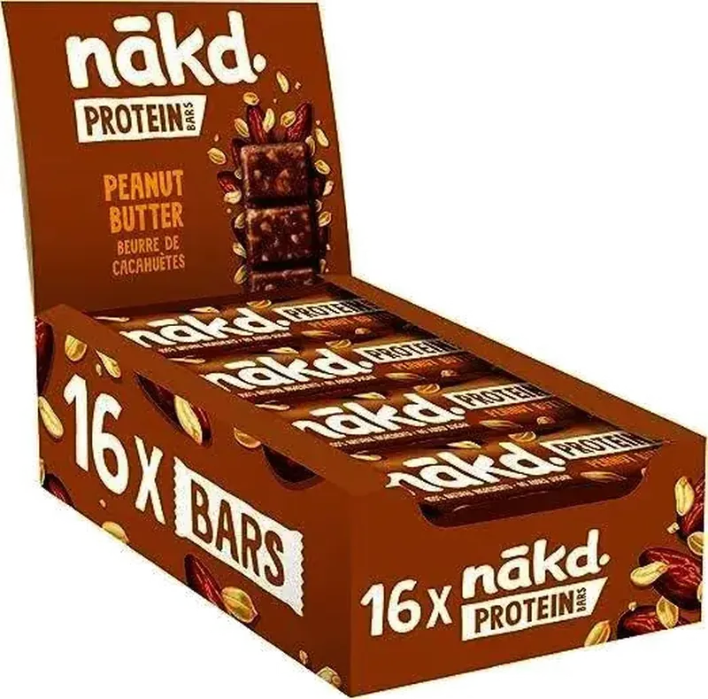Nakd Peanut Butter Protein Bars