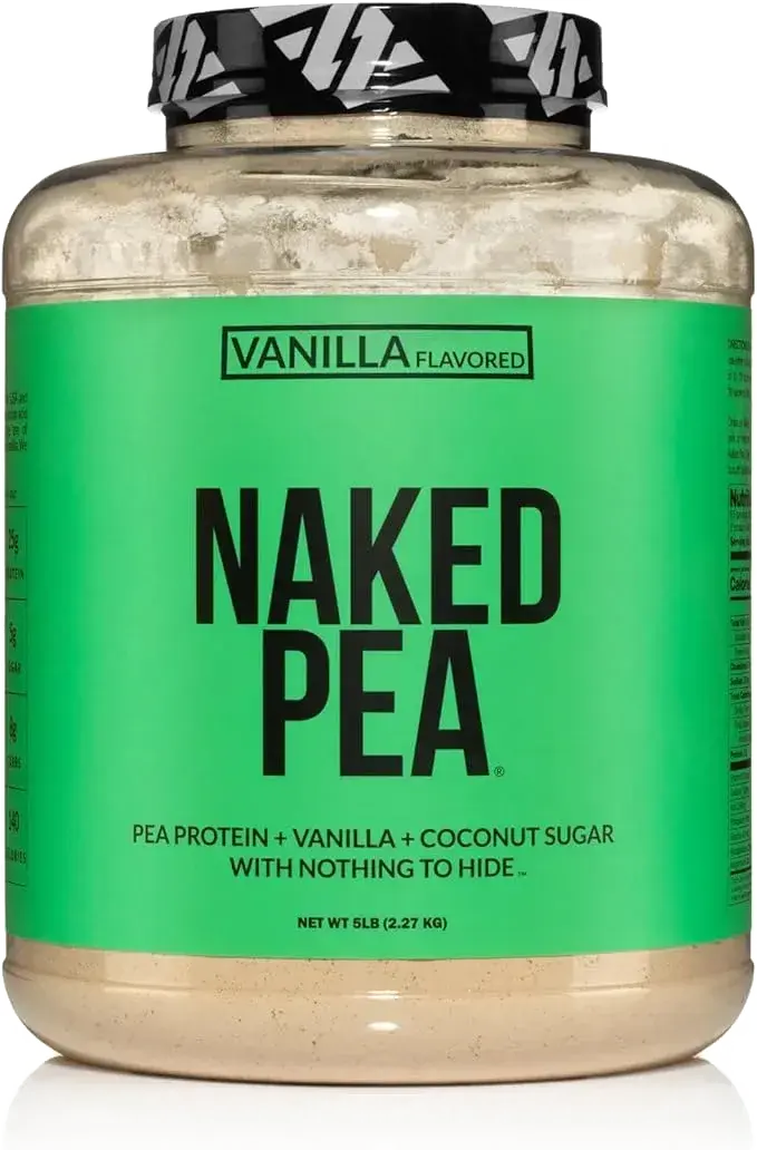 Naked Pea Protein powder, supplement product image