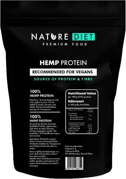 Nature Diet Premium Hemp Protein