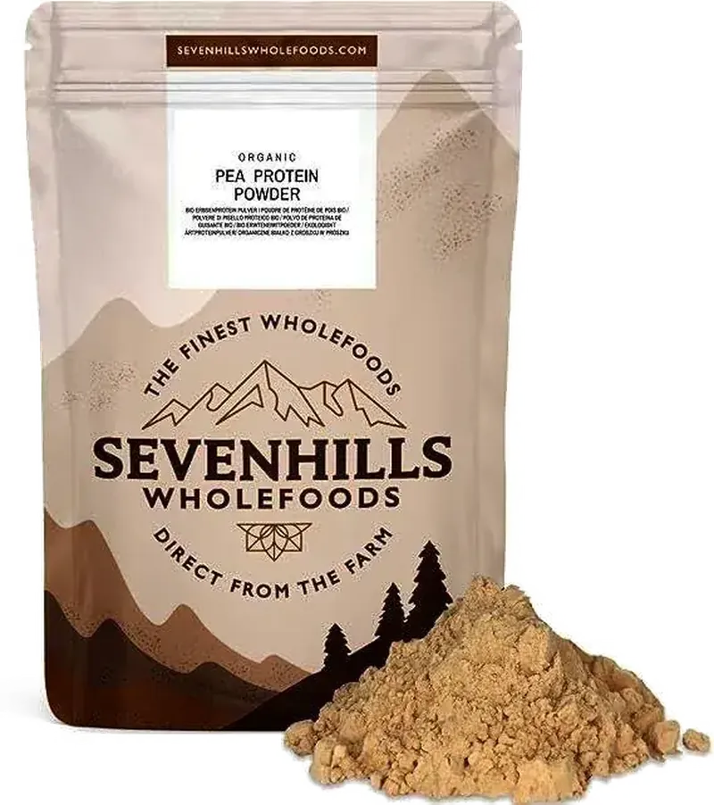 Sevenhills Organic Pea Protein Powder, supplement product image