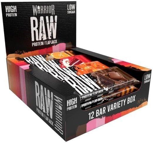Warrior Raw Protein Flapjack Variety