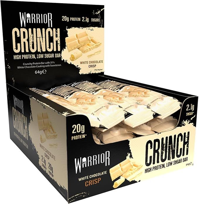 Warrior Crunch White Chocolate Crisp Bars