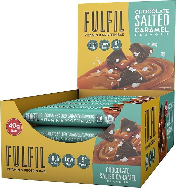 Fulfil Chocolate Salted Caramel Bars (40 g)