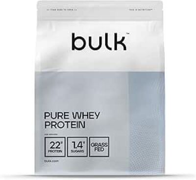 Bulk Pure Whey Protein powder tub