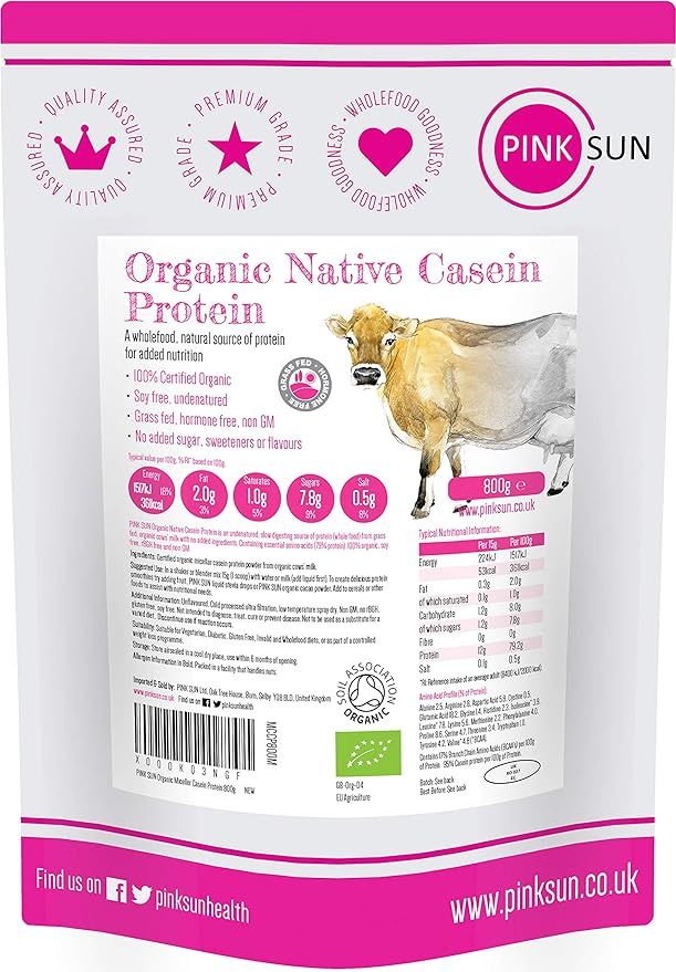 Pink Sun Organic Native Casein