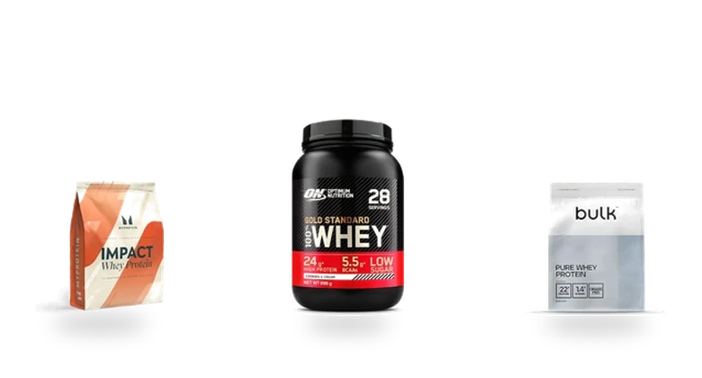 Comparison of whey protein products