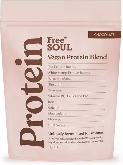 Free Soul Vegan Protein Blend tub