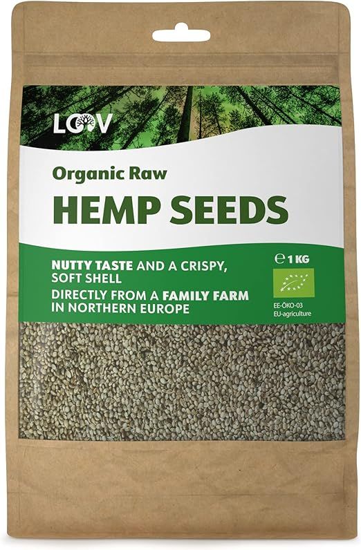 LOOV Organic Raw Hemp Seeds