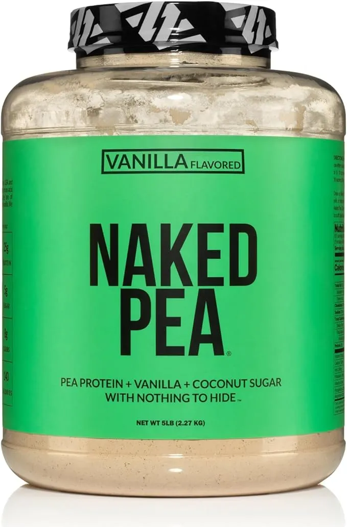 Naked Pea Protein powder, supplement product image