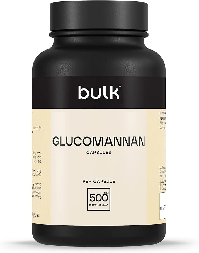 Bulk – Glucomannan Capsules – Konjac Root