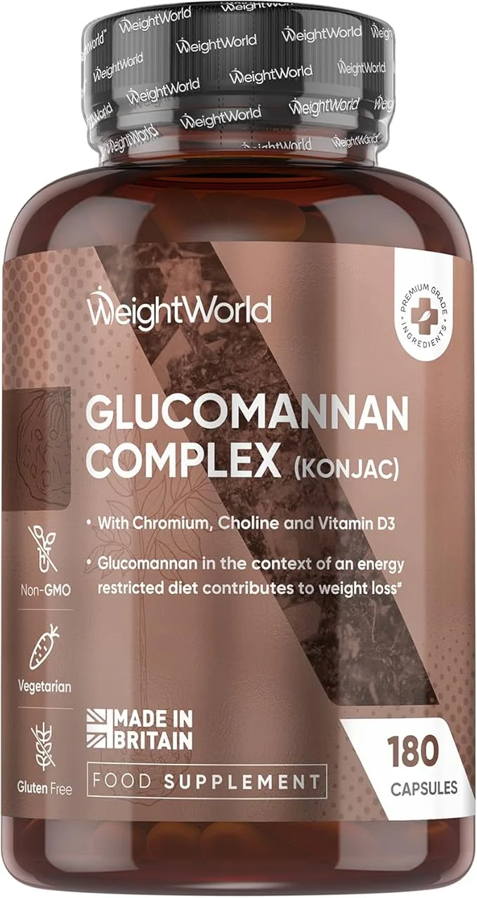 WeightWorld – Glucomannan Capsules – Konjac Root