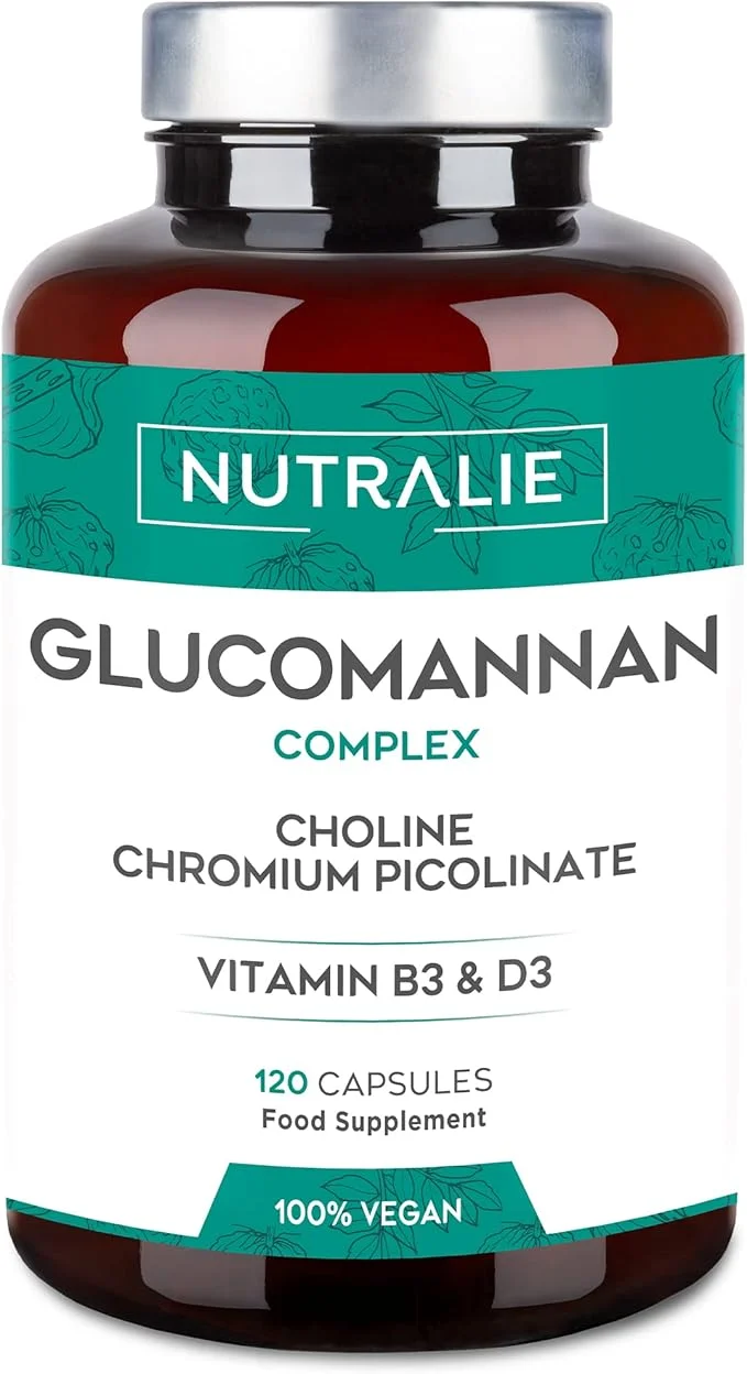 Nutralie – Glucomannan Weight Loss & Appetite Suppressant – 3000 mg