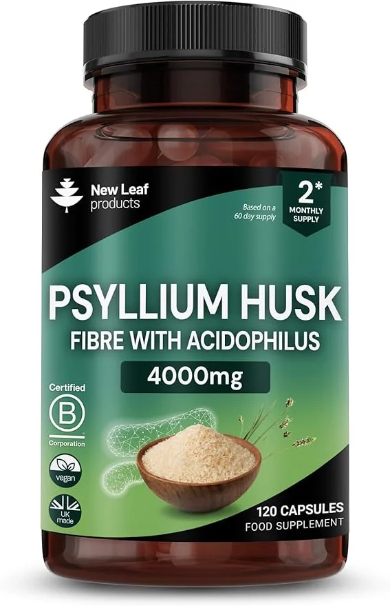 New Leaf – Fibre Supplement – Psyllium Husk + Acidophilus
