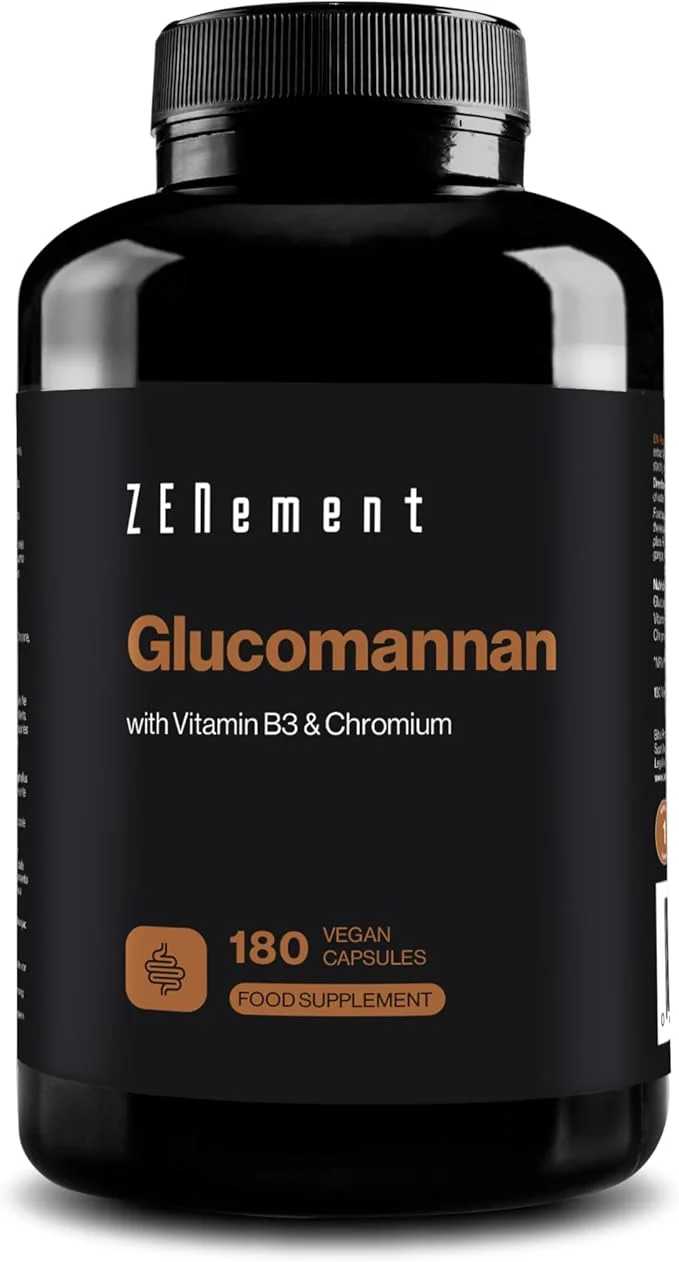 Zenement – Glucomannan 4200 mg – Vitamin B3 & Chromium