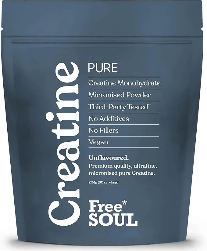 Free Soul Pure Creatine Monohydrate – micronised