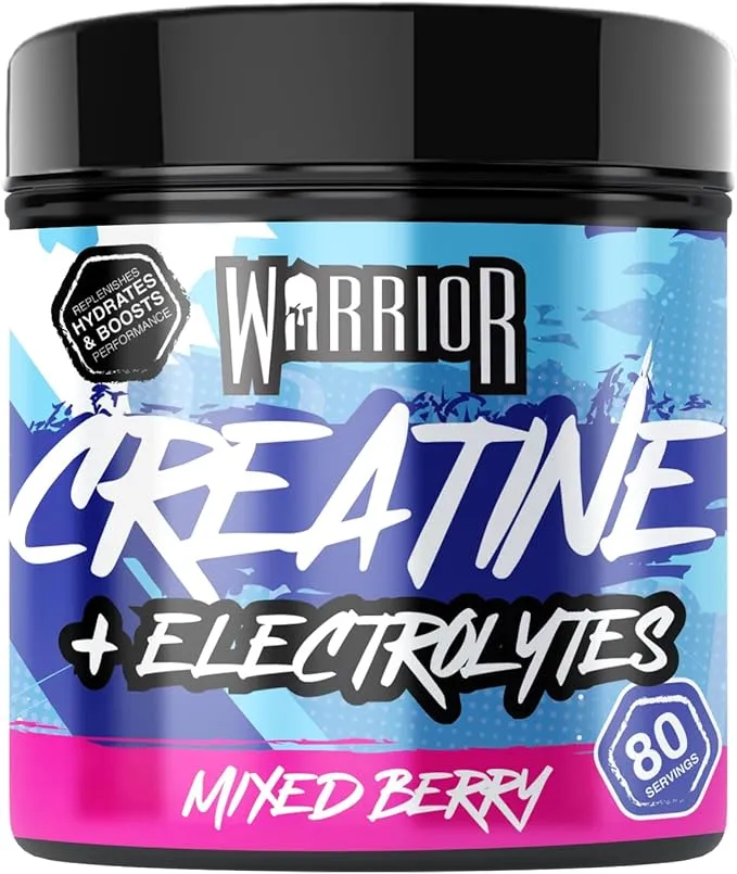 Warrior Creatine + Electrolytes – Mixed Berry flavour