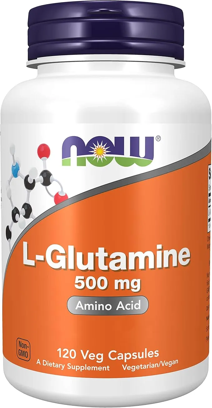 Now Sports L‑Glutamine Capsules