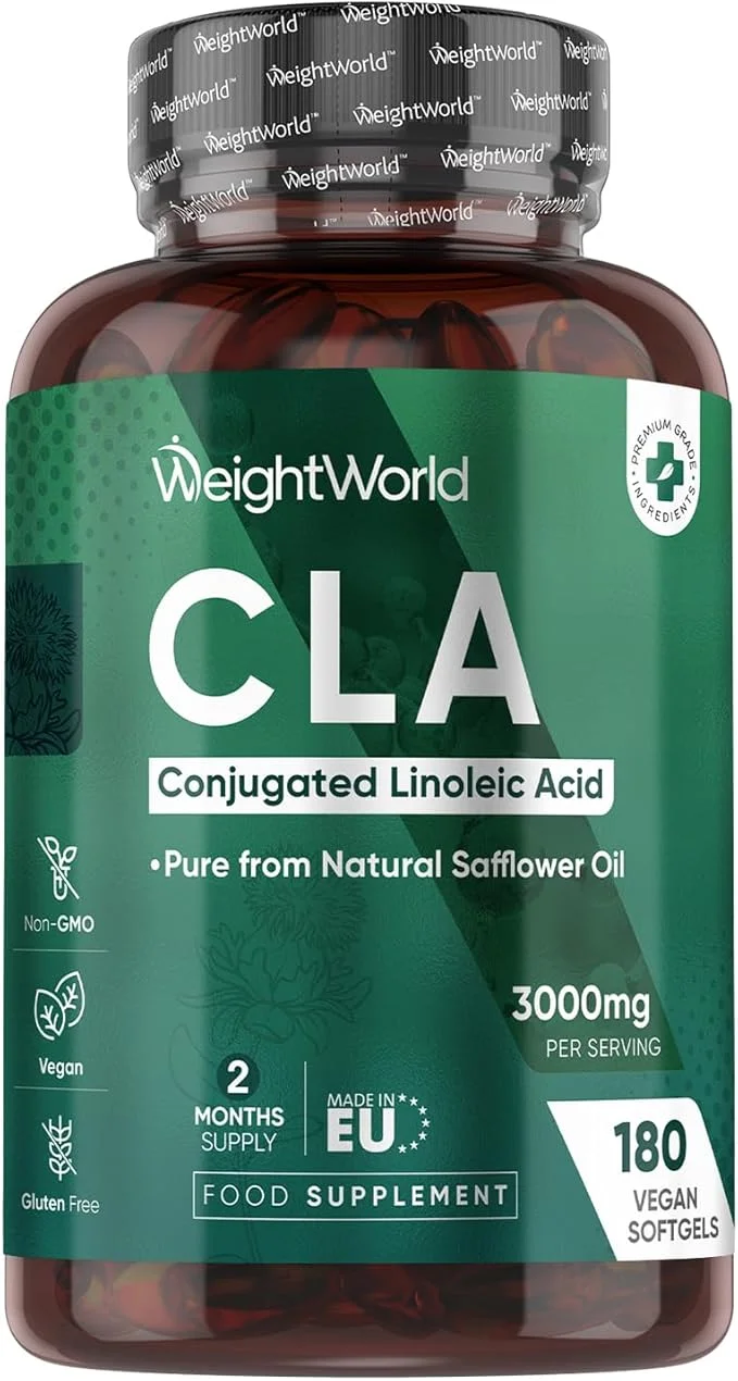 WeightWorld CLA Softgels – 180 vegan softgels