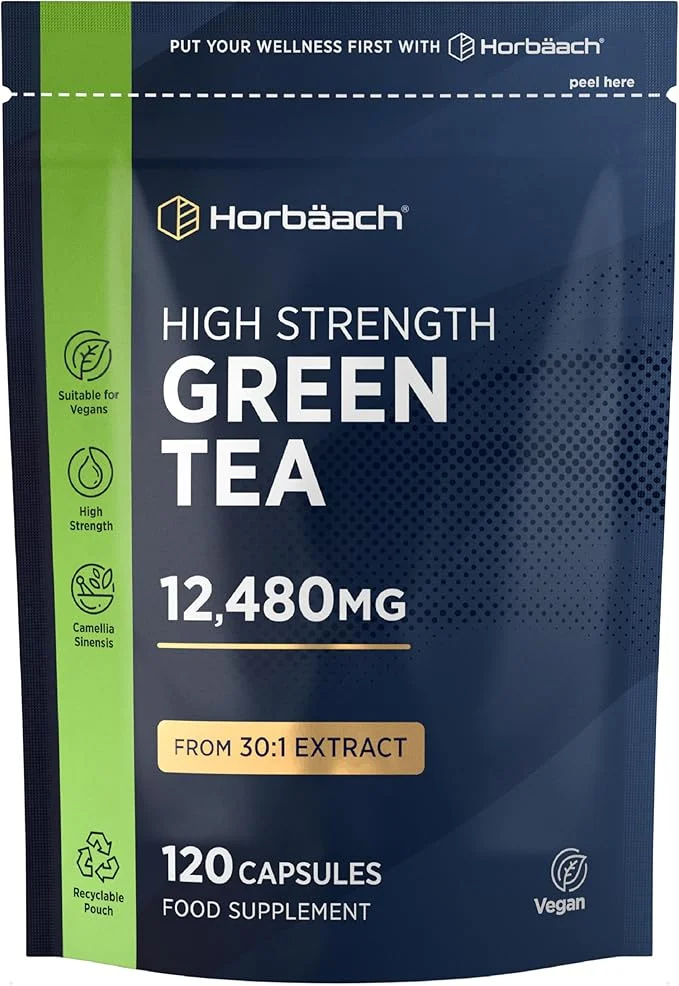 Horbäach High Strength Green Tea – 120 capsules