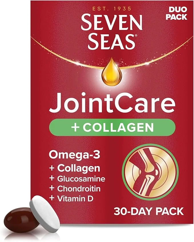 Seven Seas Glucosamine & Chondroitin Capsules, supplement product image