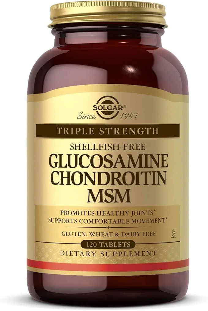 Solgar Extra Strength Glucosamine & Chondroitin Tablets, supplement product image