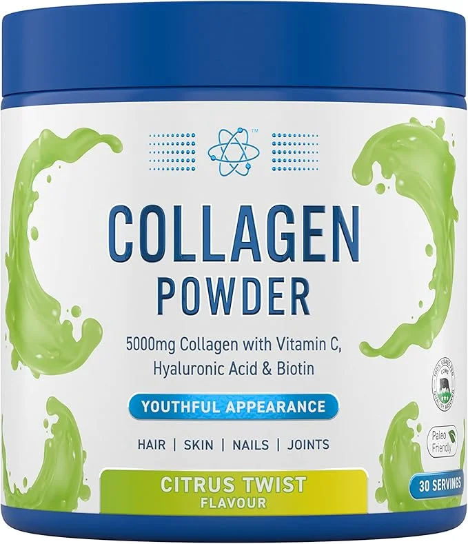 Applied Nutrition Collagen Powder Strawberry, supplement product image