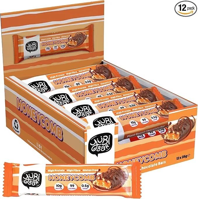 Yubi – Honeycomb Protein Bar – 99 Calorie