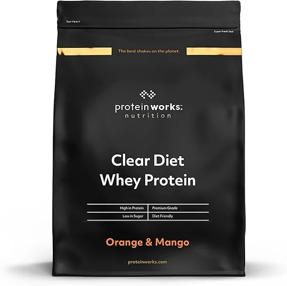 Protein Works Clear Diet Whey – Orange & Mango
