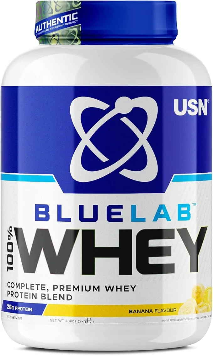 USN – Blue Lab Whey Protein Powder – Banana