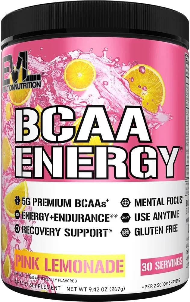 Evlution Nutrition BCAA Energy – Pink Lemonade